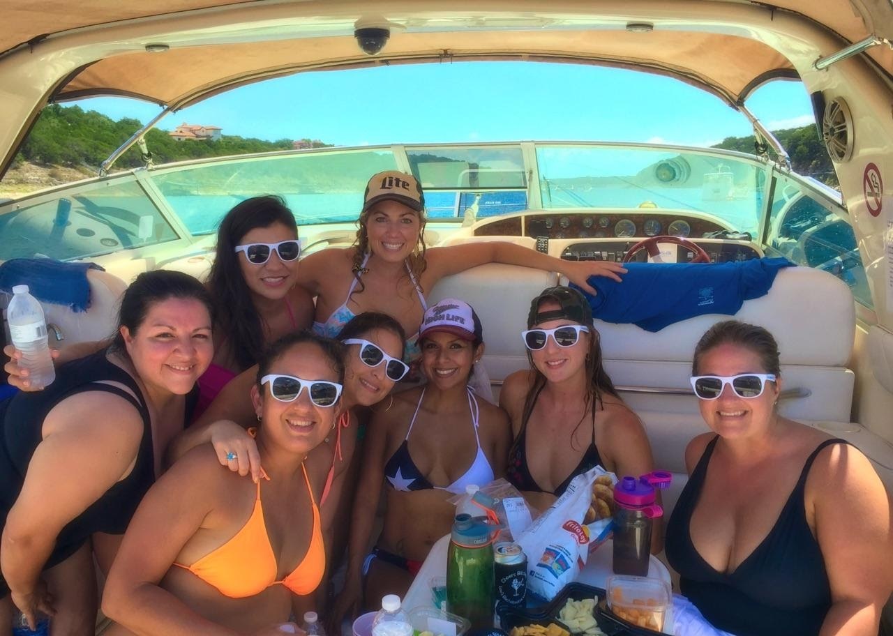 bachelorette parties with Lake Travis Yacht Rentals.