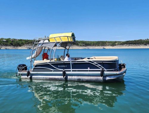 High Tide 15 Passenger Doube-deck Tritoon with slide High Tide 15 Passenger Doube-deck Tritoon with slide