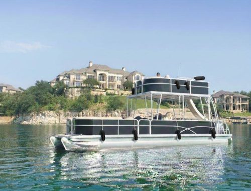 New Vesper - 17 Passenger Double deck party boat with slide