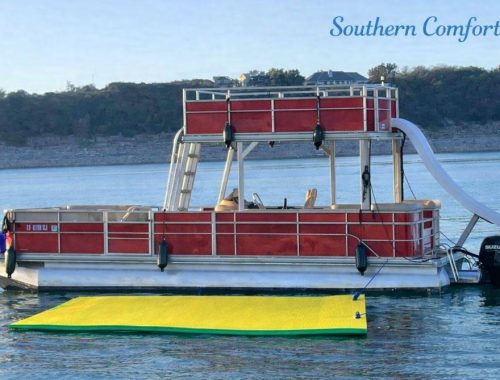 Southern Comfort - 15 Passenger Tritoon with waterslide