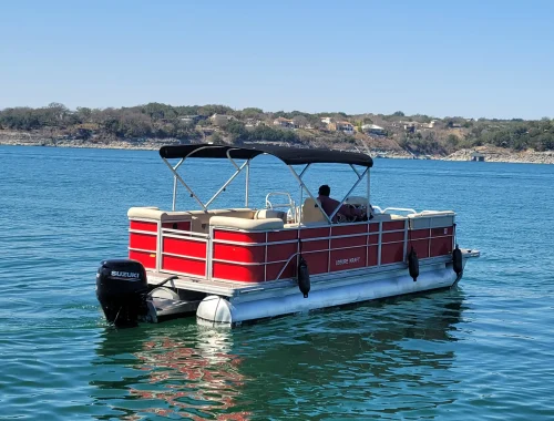 red-15-passenger-tritoon-rental-boat